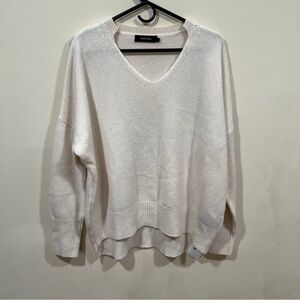 Lisa Yang V-neck sweater cashmere size 2 long sleeve oversized